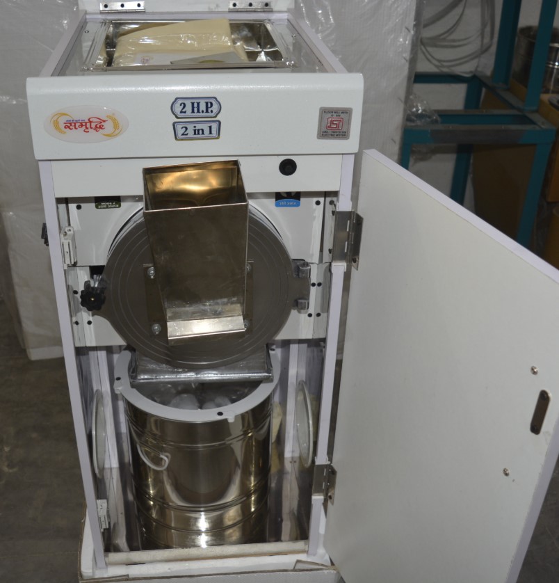 2HP Fully Automatic Flour Mill Machine for Commercial Use